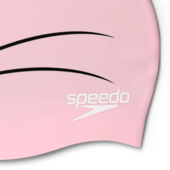 Speedo 800232614670 Printed Character Kids Swim Cap-PINK/BLACK-JR-2