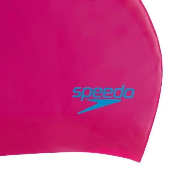 SPEEDO 812809F953 Long Hair Swim Cap for Junior-PINK/BLUE-JR-2