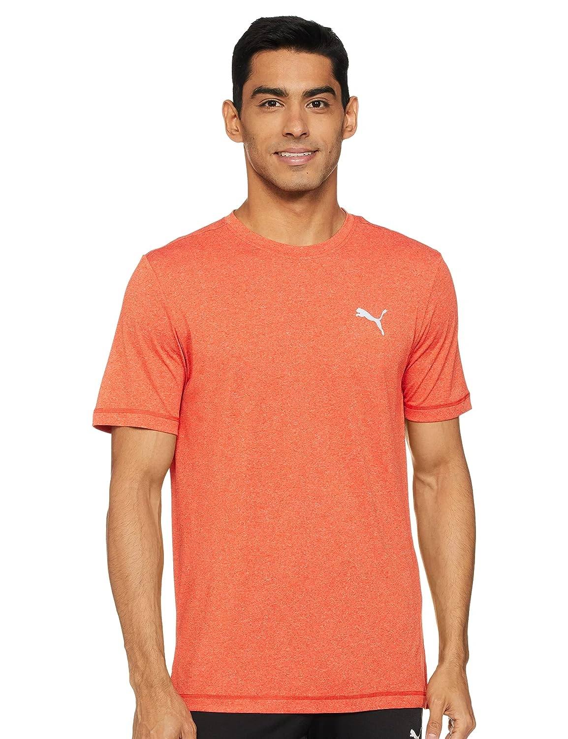 Puma Mens Run FAV Heather SS T-Shirt-41149