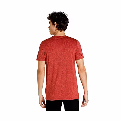 Puma Men's Solid Regular Fit T-Shirt-Red-S-3