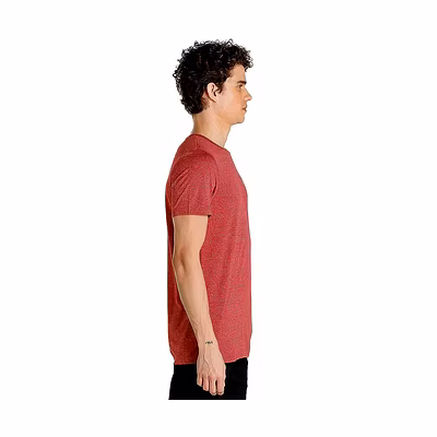 Puma Men's Solid Regular Fit T-Shirt-Red-S-5