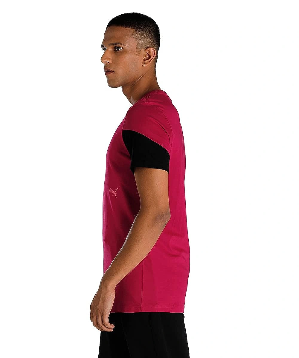 Puma Men's Colorblock T-Shirt-33-S-5