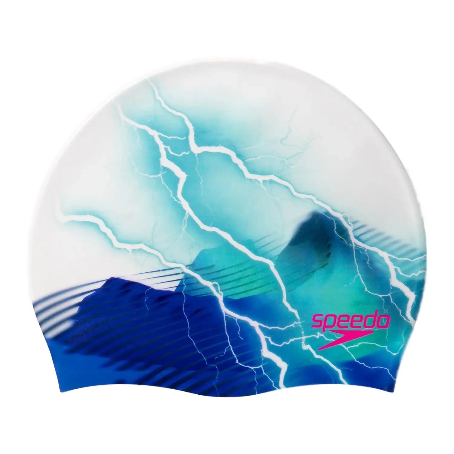 Speedo 81352414648 Adult Printed Swim Cap-51007