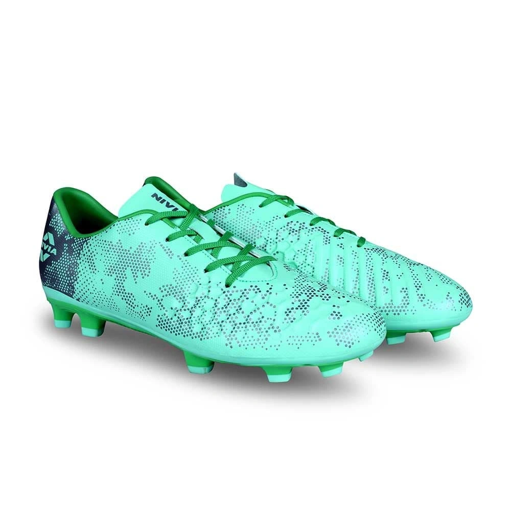 Nivia Ditmar 3.0 Football Stud Shoes-SEA GREEN-10-6