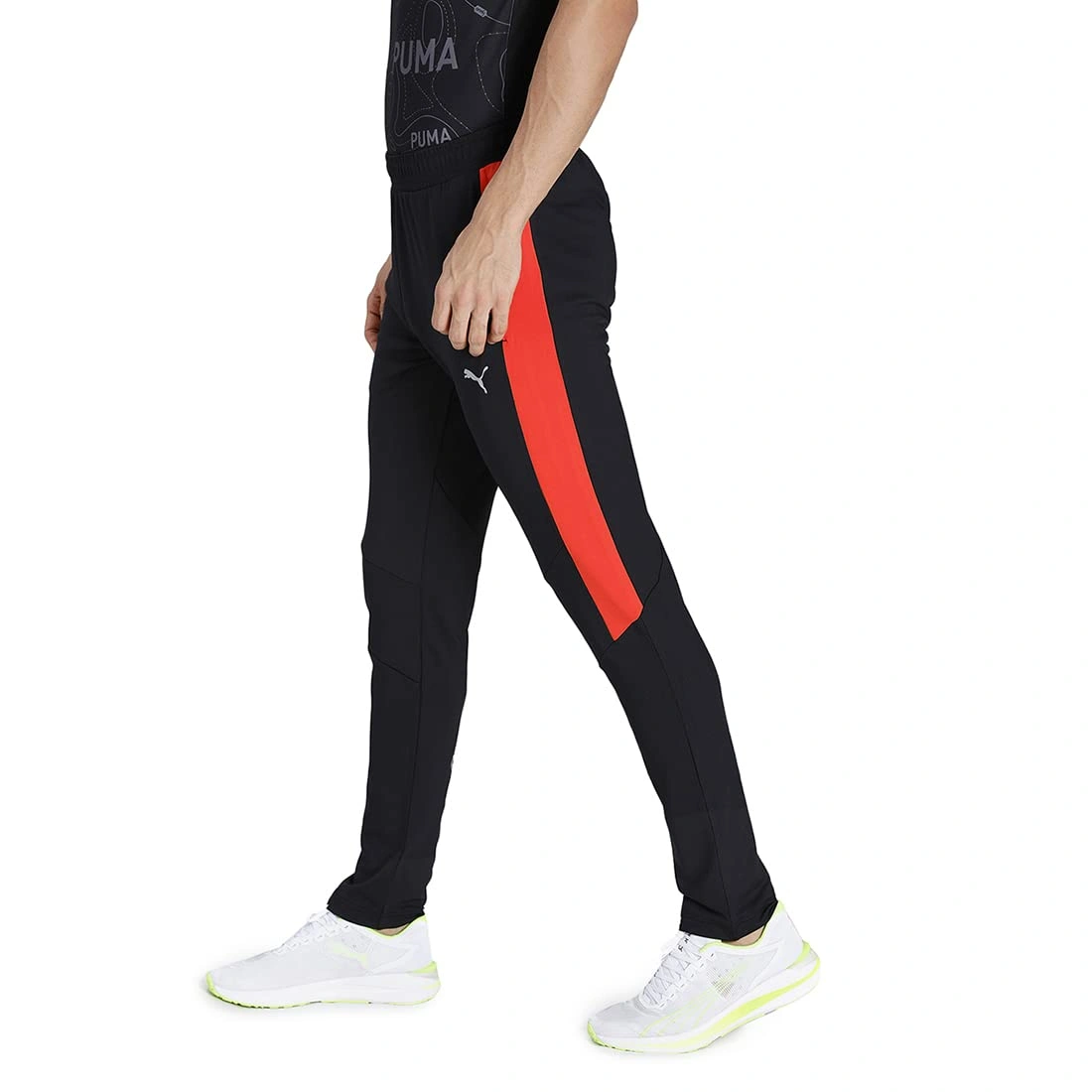 Puma One8 Virat Kohli Polyester Men's Slim Fit Trackpant-XL-Black-5