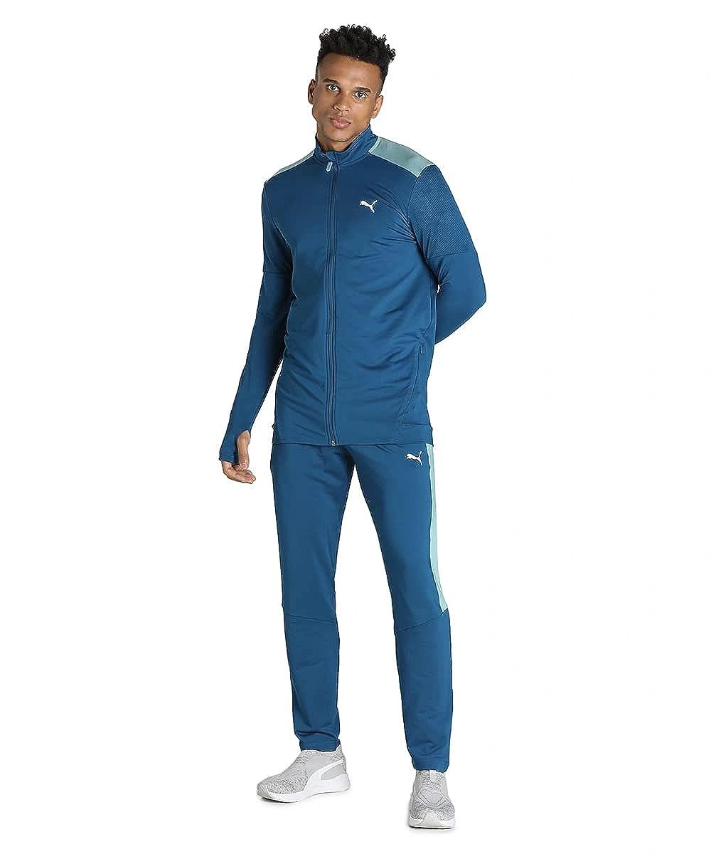 Puma Men Track Pants-L-Sailing Blue-6