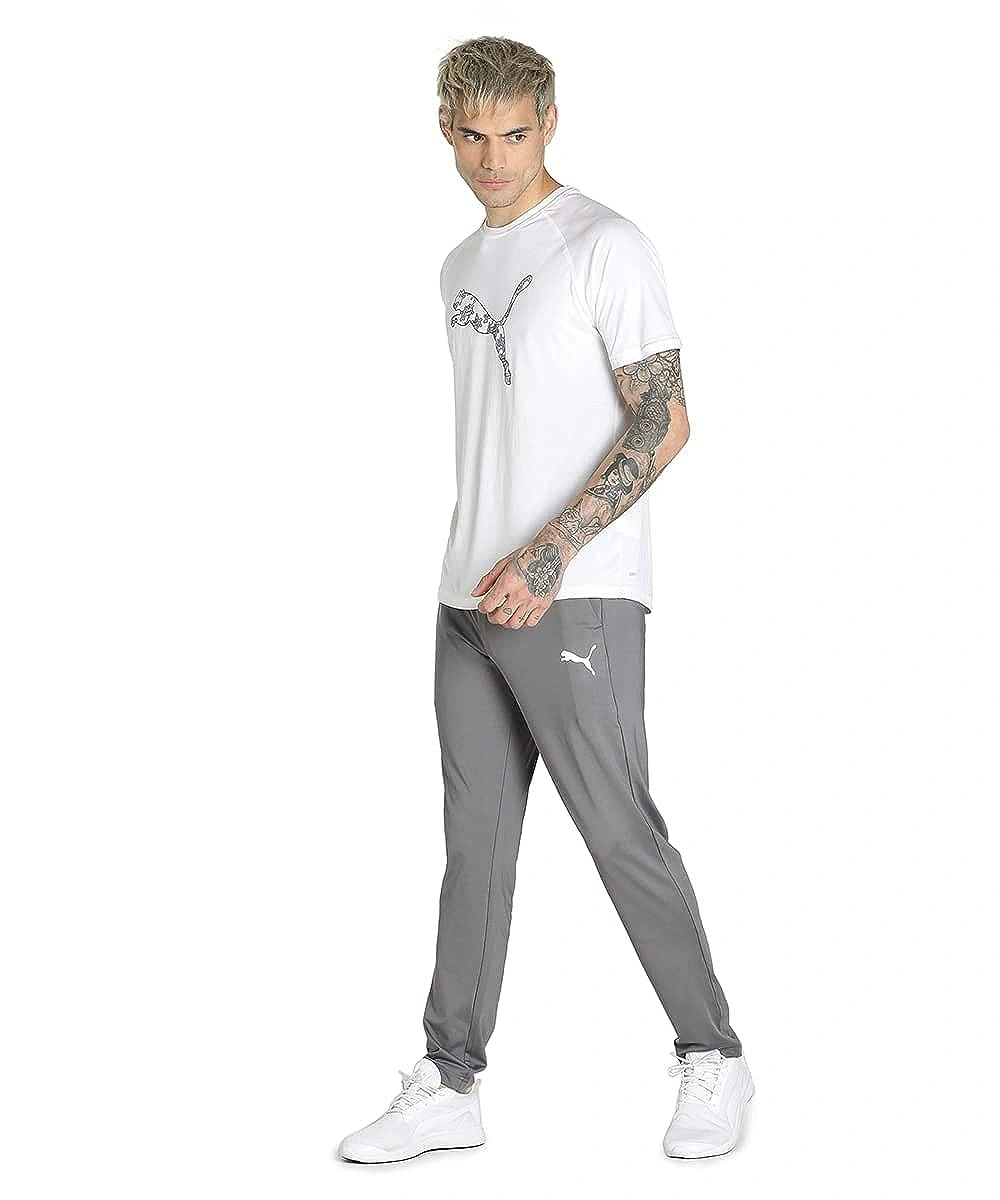 MENS MESHED STRAIGHT FIT CRICKET TRACKPANTS WHITE 500 PURE WHITE