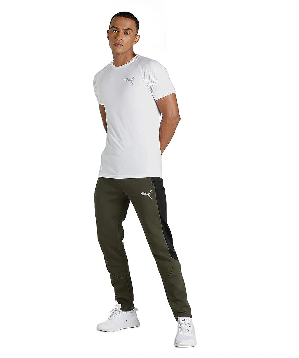 PUMA Evostripe Men's Pants-L-Green-6