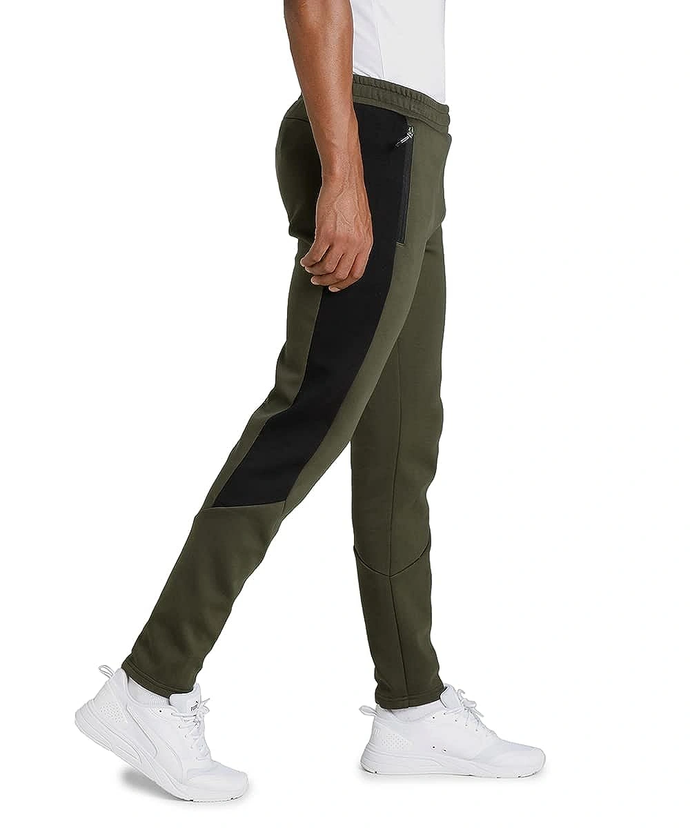 PUMA Evostripe Men's Pants-XXL-Green-3