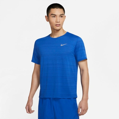Nike Men Dri-FIT Miler Short Sleeve Running Top