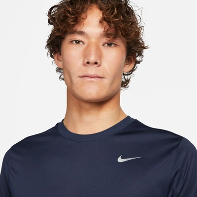 Nike Men's T-Shirt - Blue - L