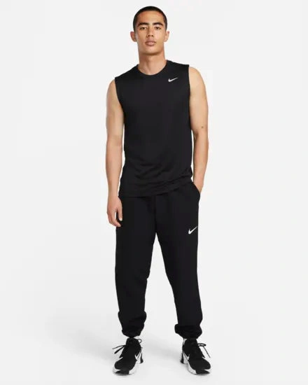 Nike Men Dri-FIT Legend Sleeveless Fitness Training T-Shirt-Black-L-5