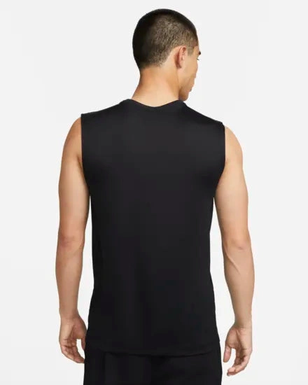 Nike Men Dri-FIT Legend Sleeveless Fitness Training T-Shirt-Black-M-2