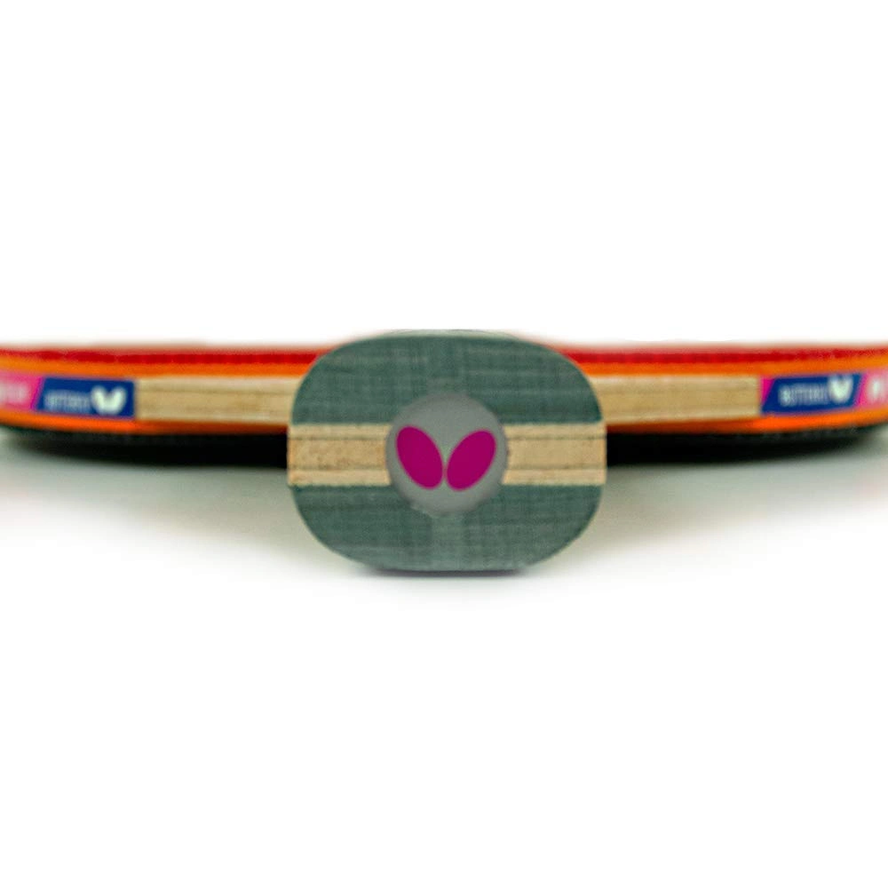 Butterfly Timo Boll CF 1000 Shakehand Ping Pong Paddle: Hybrid Wood and Carbon Fiber Table Tennis Bat for Enhanced Performance-5