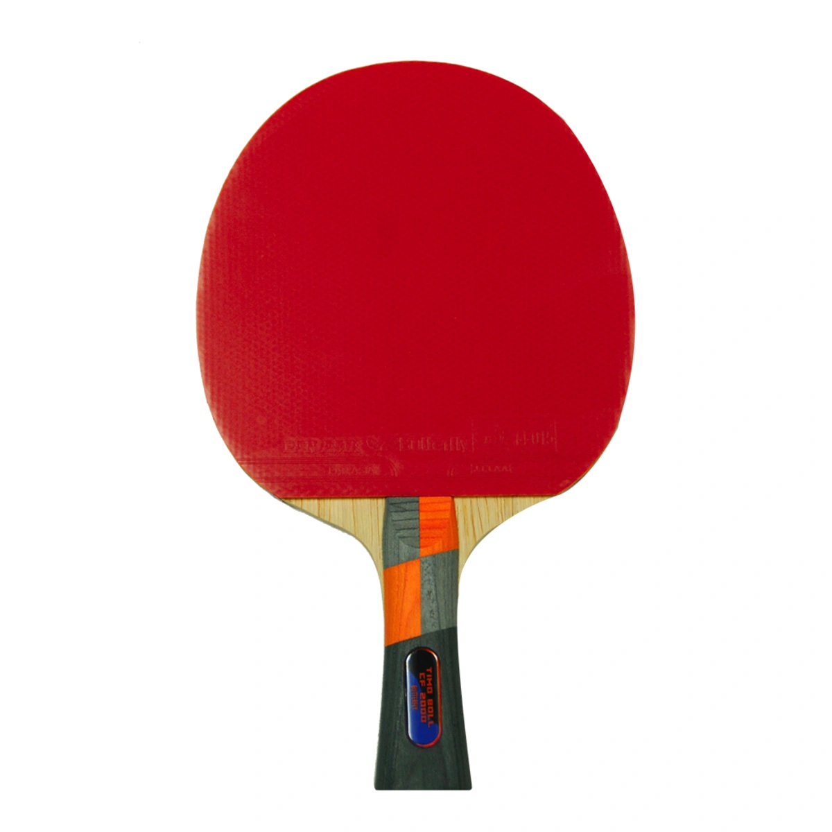 Butterfly Timo Boll CF 2000 Shakehand Ping Pong Paddle: High-Speed Table Tennis Bat for Novice to Intermediate Players-2