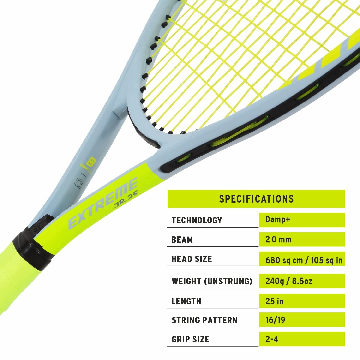 HEAD Extreme Junior Aluminium Tennis Racquet-PA-25-1