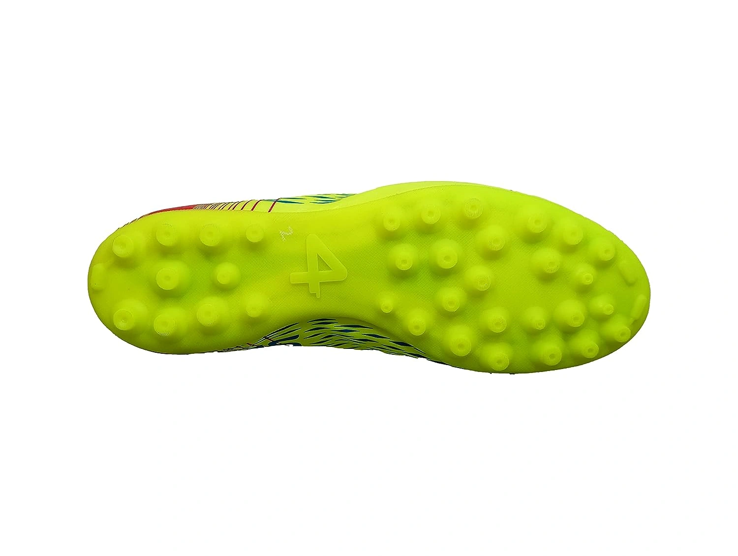 Sega Glaze Football Shoes-LIME/BLUE-10-3