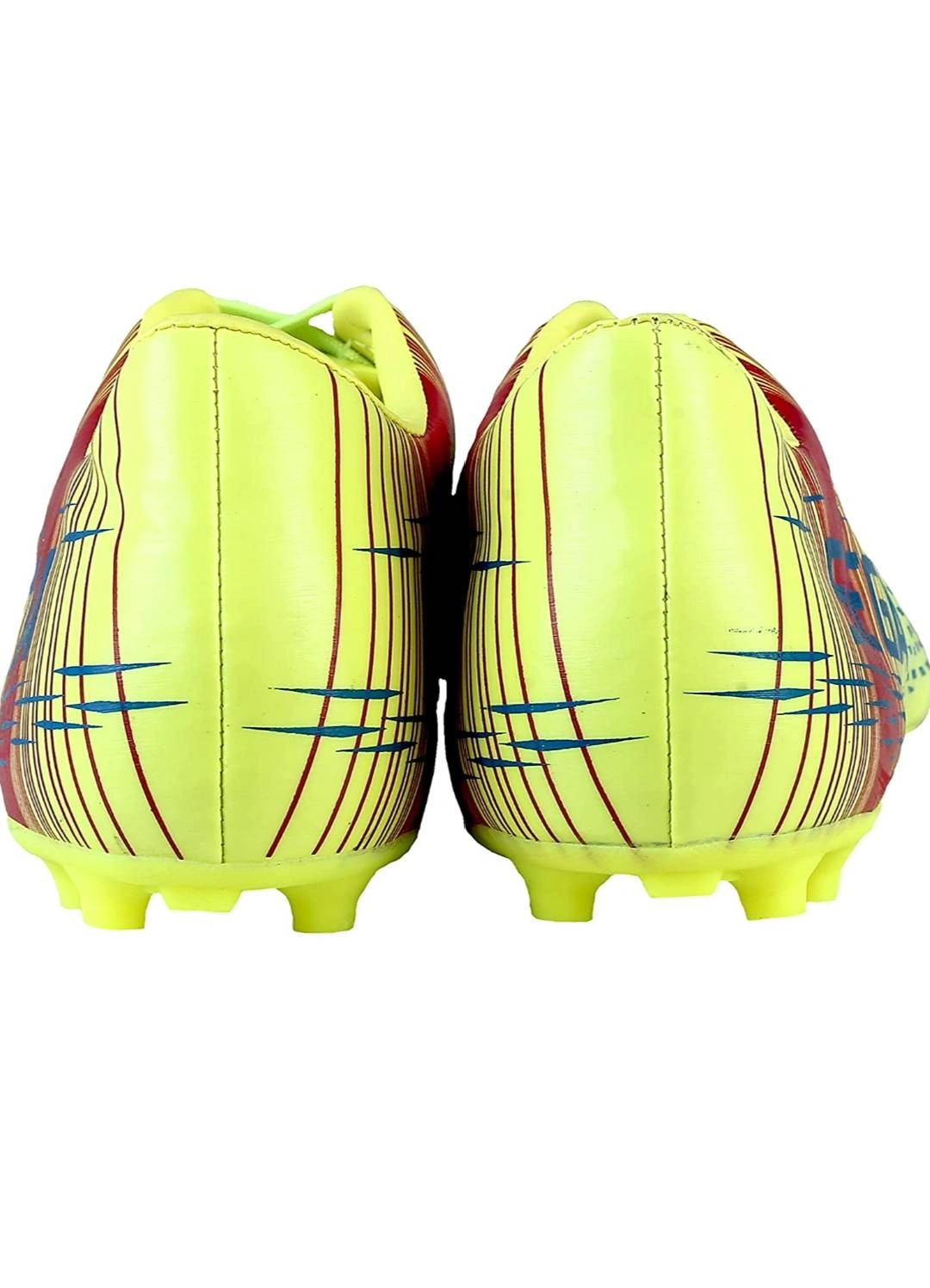 Sega Glaze Football Shoes-LIME/BLUE-10-5