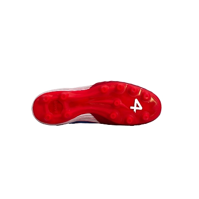 Sega Raptor Football Shoes-RED &amp; WHITE-8-5