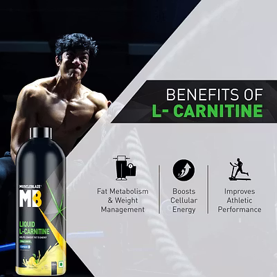 MuscleBlaze Liquid L-Carnitine-LEMON LIME-450 Ml-3