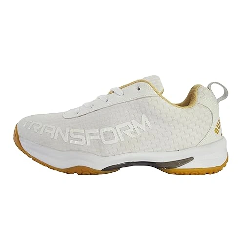 Transform Super Lite Badminton Shoe-WHITE-10-1