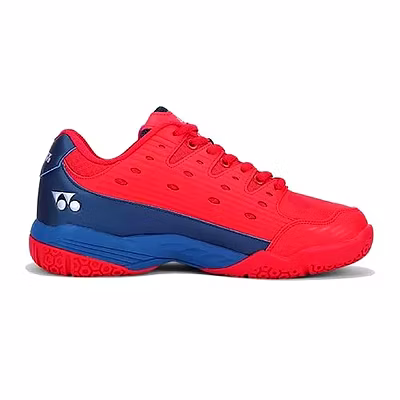 Yonex Tour Skill 2 Junior Badminton Shoes -POPPY RED COBALT-4-3