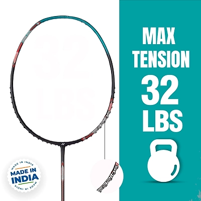 Yonex Astrox Attack 9 Badminton Racquet-TURQUOISE GREEN-3