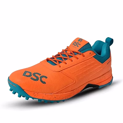 DSC Jaffa 22 Cricket Shoes for Men: Lightweight and Durable Cricket Shoes with Synthetic Leather Upper and Rubber Outsole-10-OR23-1