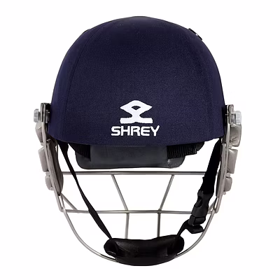 Shrey Pro Guard Stainless Steel Cricket Helmet-NAVY-M-1
