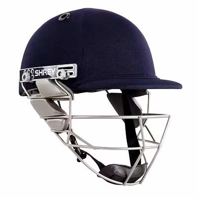 Shrey Pro Guard Stainless Steel Cricket Helmet-NAVY-M-3