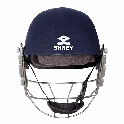 Shrey Pro Guard Cricket Helmet with Titanium Visor -NAVY-M-1