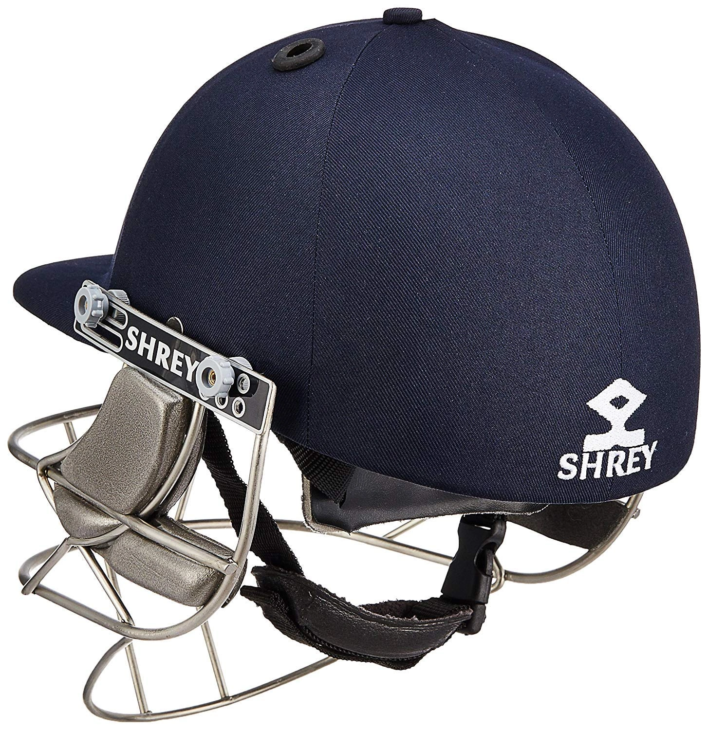 Shrey Pro Guard Cricket Helmet with Titanium Visor -NAVY-M-5