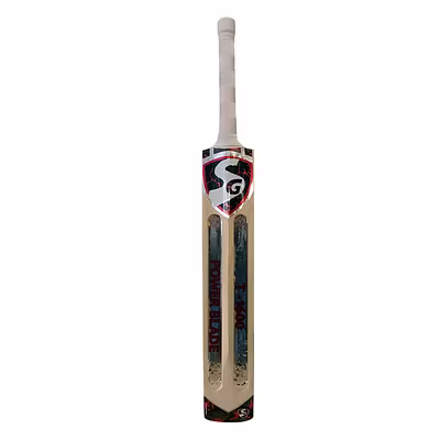 SG T-1600 Kashmir Willow Cricket Bat (Design May Vary)-FS-1