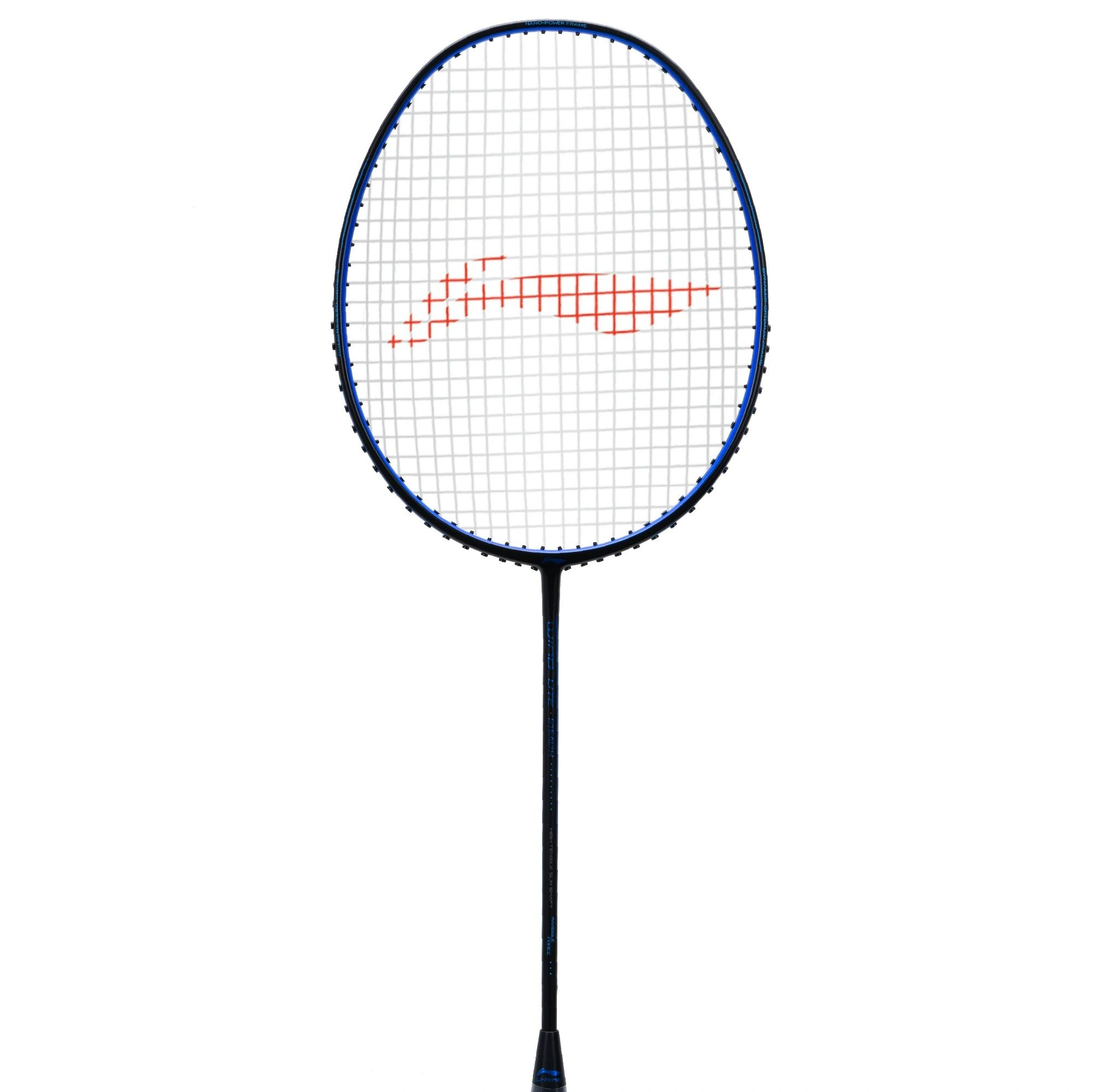 Li-Ning Wind Lite Stealth Badminton Racket (80 Grams) -BLACK/BLUE-FS-3