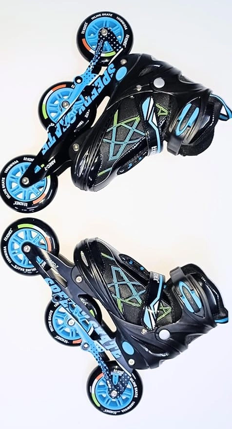 Konex CLS-1012 Inline Skates -BLUE-XL-5