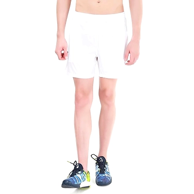 HEAD HPS-1093 Men's Polyester Badminton Shorts -WHITE-XXL-1