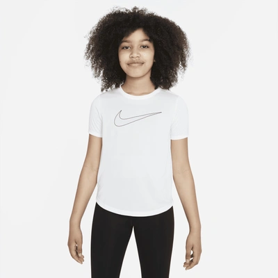 Nike Dri-FIT One Kids' Short-Sleeve Top - Comfortable and Moisture-Wicking for Active Kids