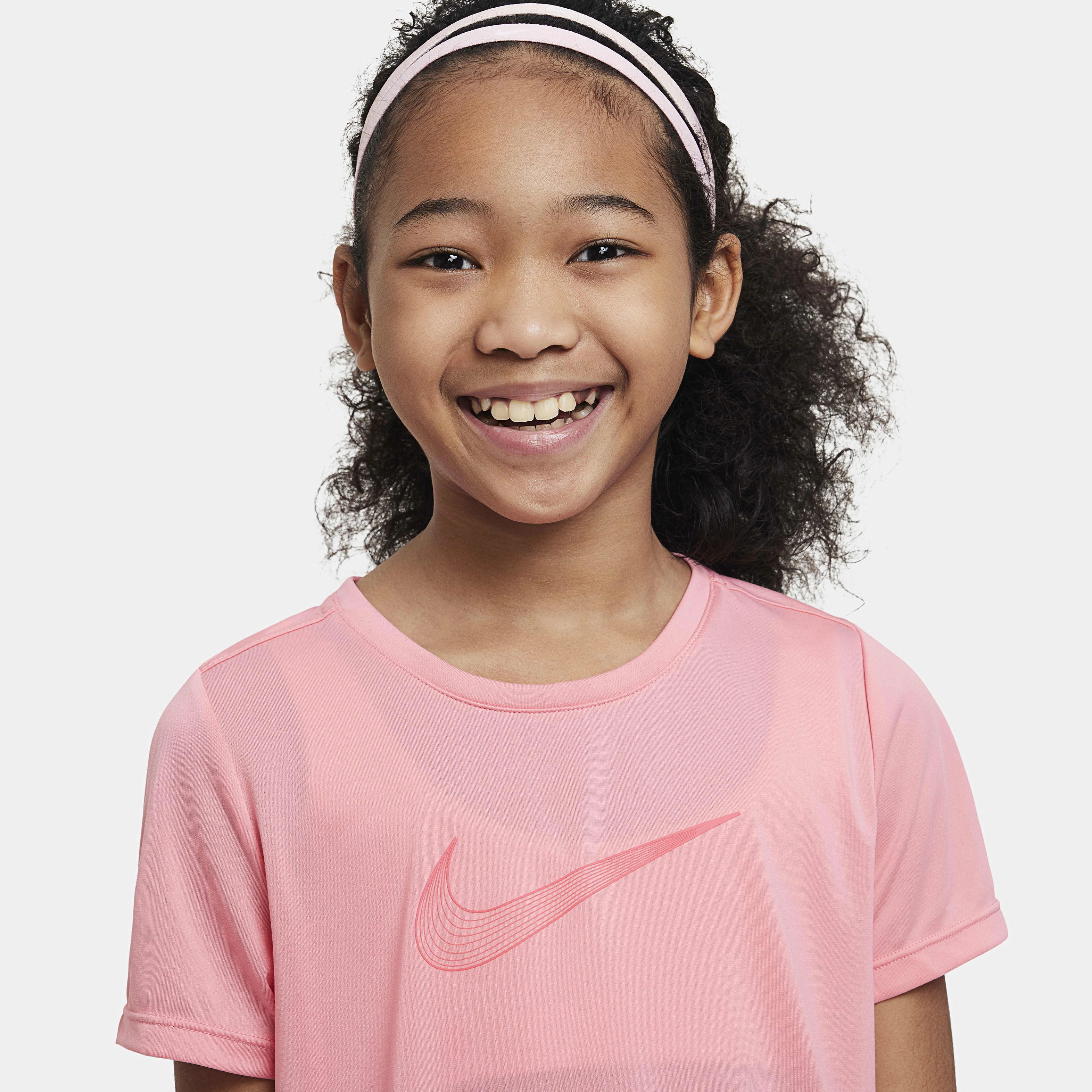 Nike Dri-FIT One Kids' Short-Sleeve Top - Comfortable and Moisture-Wicking for Active Kids-611-XL-5