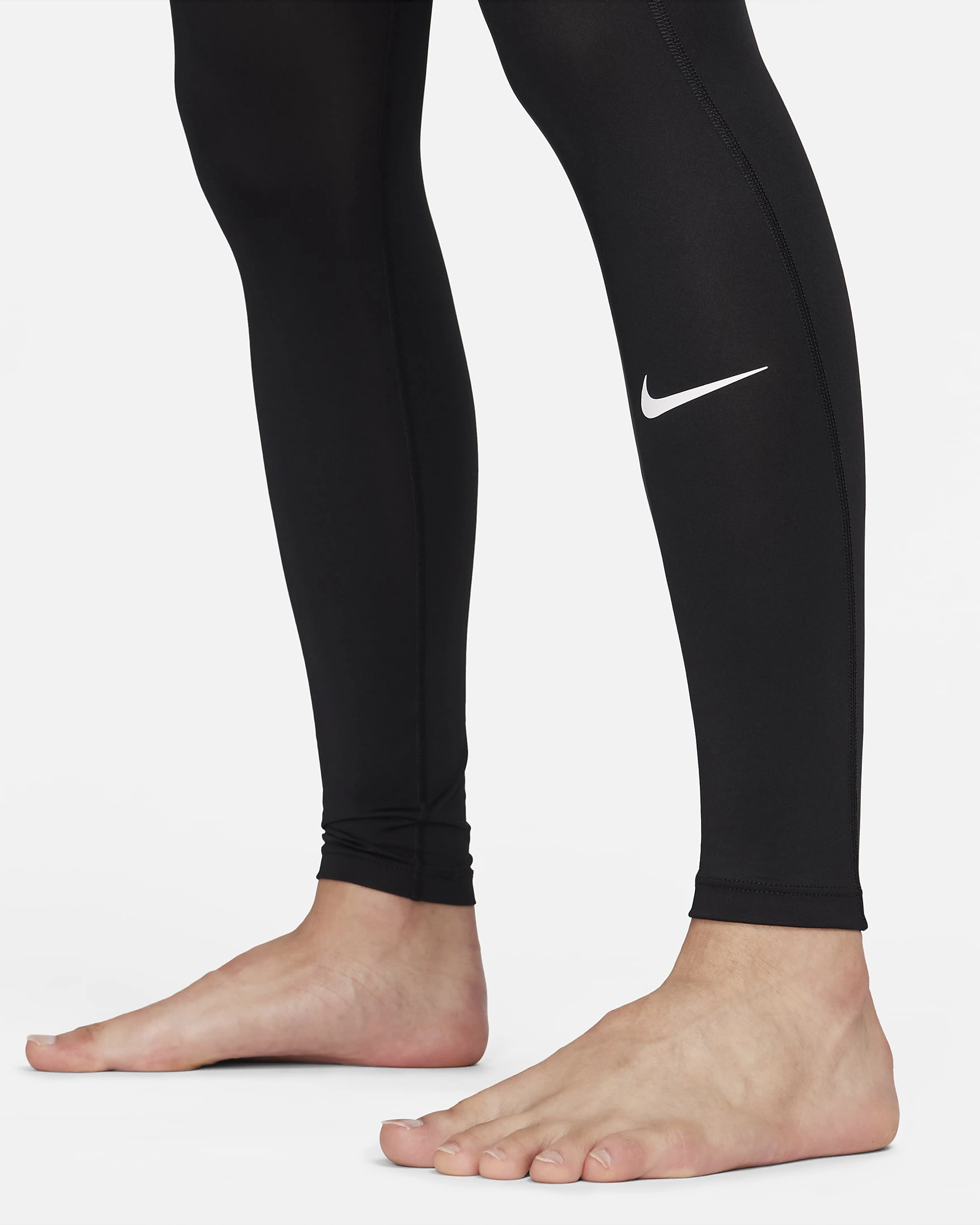 Nike Pro Men's Dri-FIT Fitness Tights - Compression Fit &amp; Support for Optimal Performance During Workouts-10-M-3