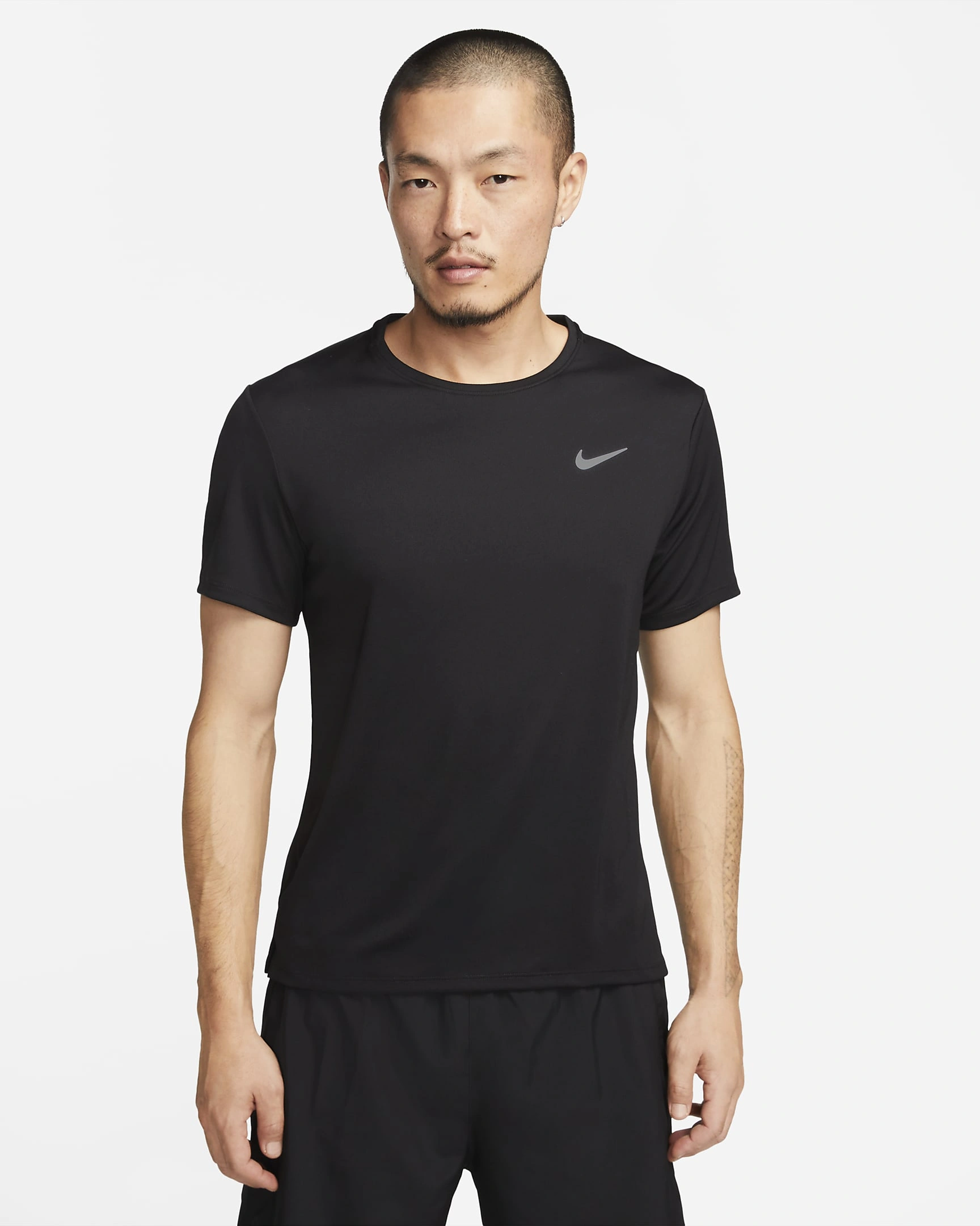 Nike Men Dri-FIT UV Miler Short-Sleeve Running Top-010-M-1