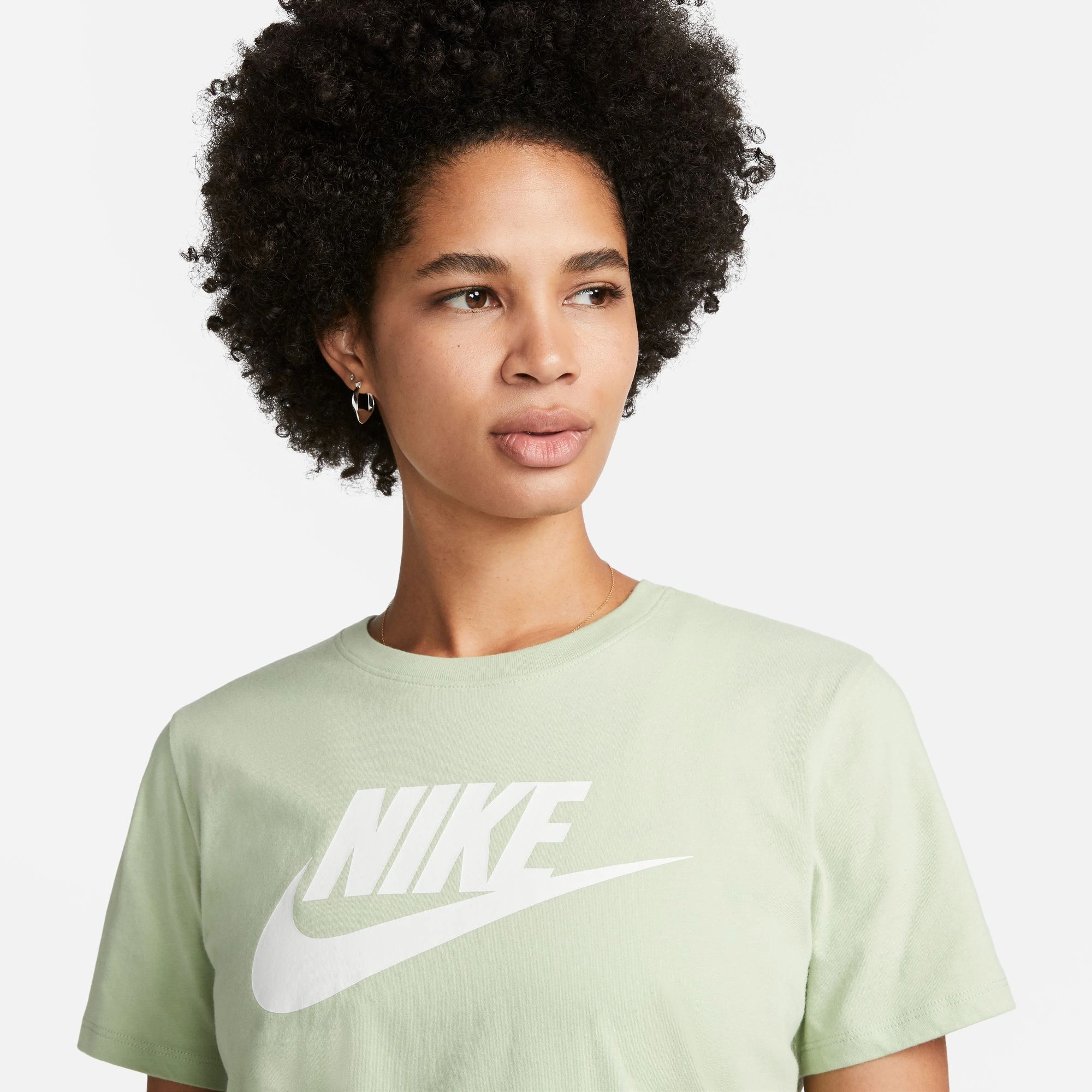 Nike Women's Sportswear Essentials Logo T-Shirt - Stylish and Comfortable Casual Wear for Active Women-343-L-5