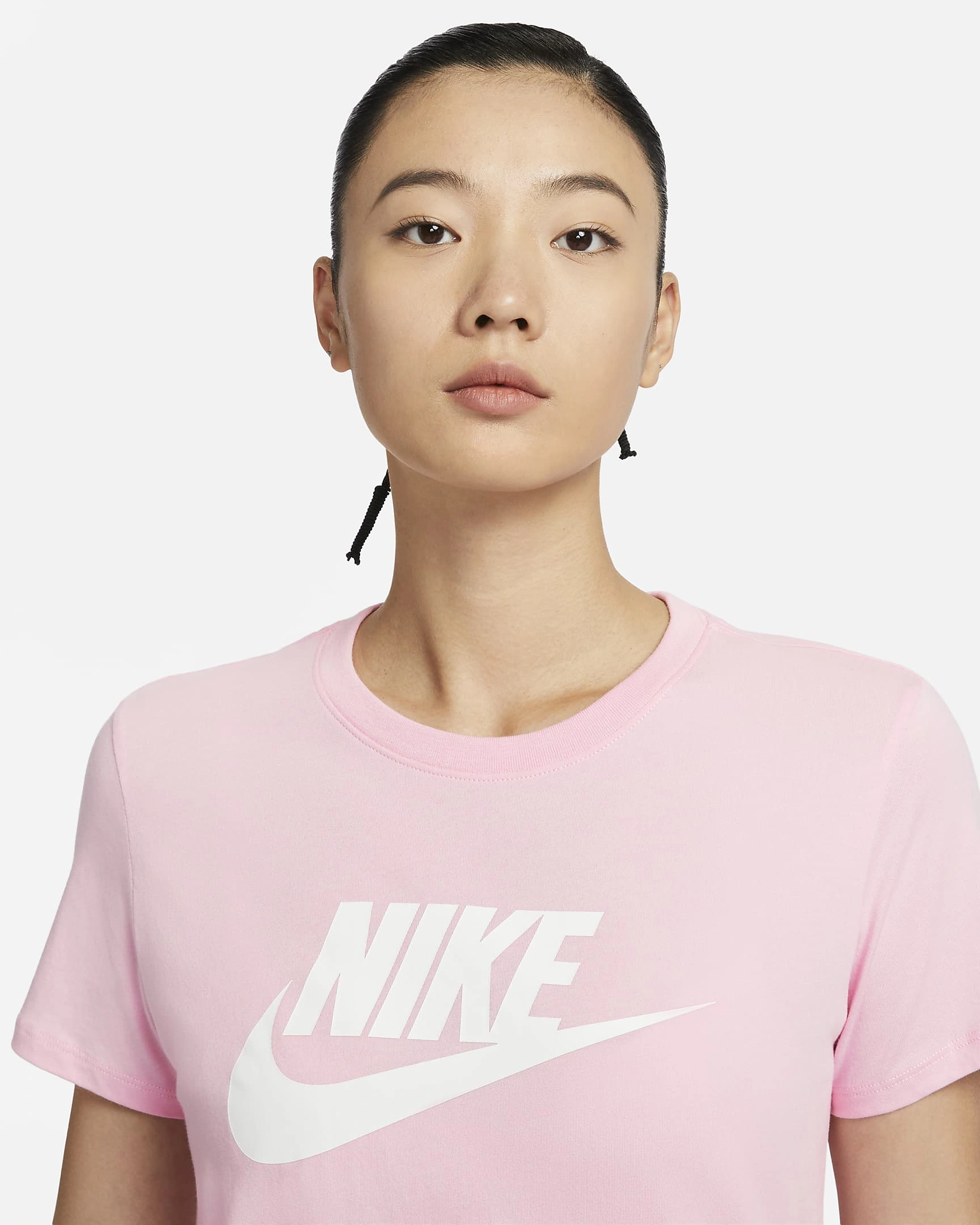 Nike Women's Sportswear Essentials Logo T-Shirt - Stylish and Comfortable Casual Wear for Active Women-L-691-5