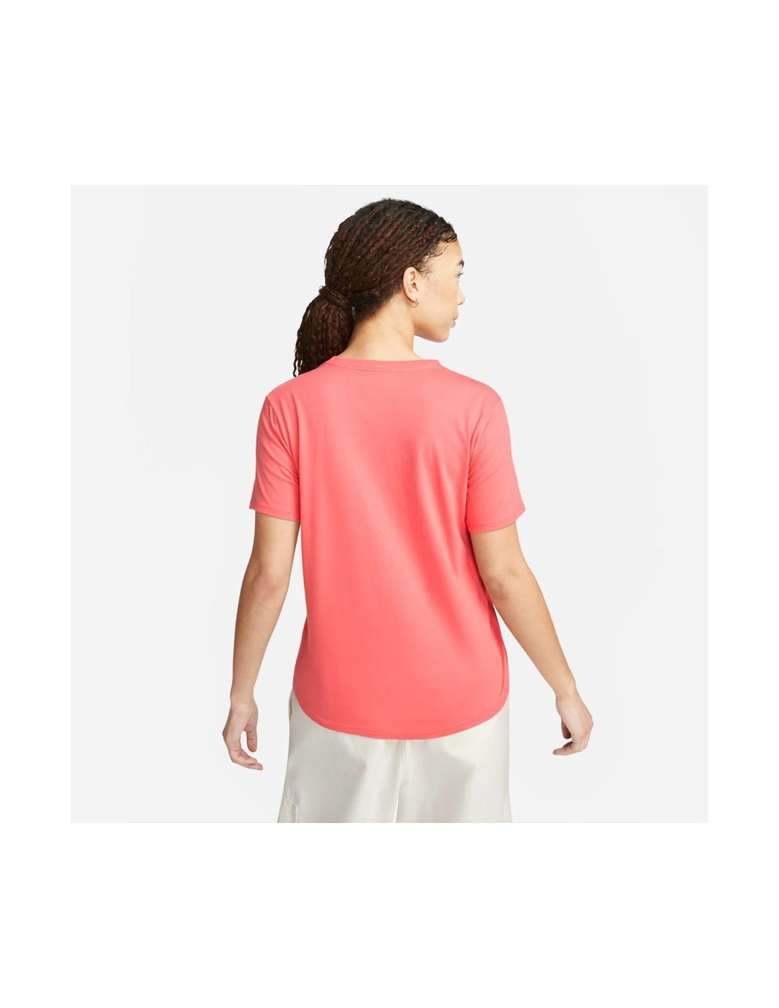 Nike Women's Sportswear Essentials Logo T-Shirt - Stylish and Comfortable Casual Wear for Active Women-L-894-3