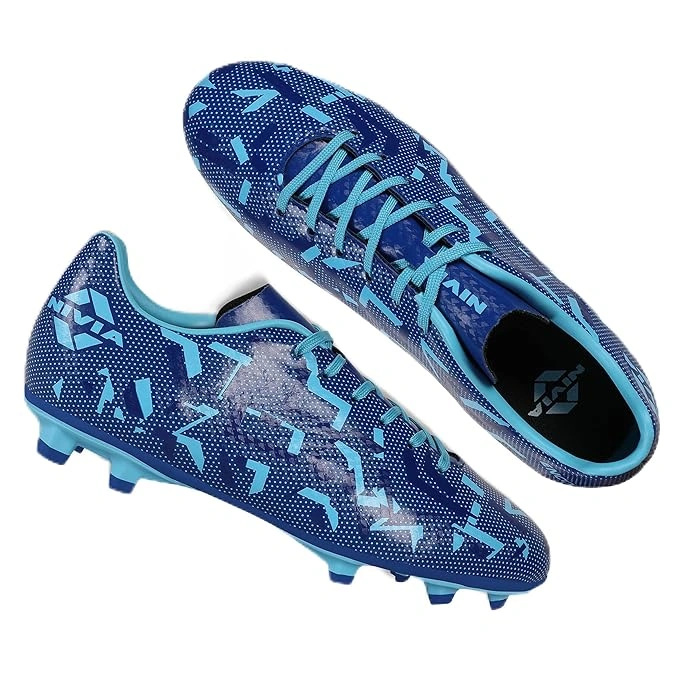 Nivia Encounter 10.0 Football Studs for Men - High-Performance Football Shoes for Enhanced Agility and Comfort-ROYAL BLUE-10-1