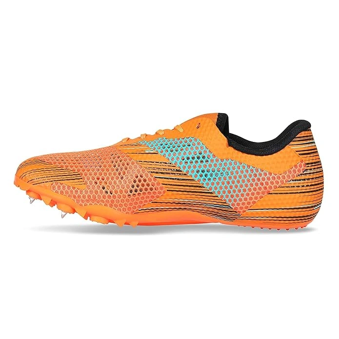 Nivia Track and Field-100 Shoes for Men - High-Performance and Durable Shoes for Track and Field Events-ORANGE-5-1