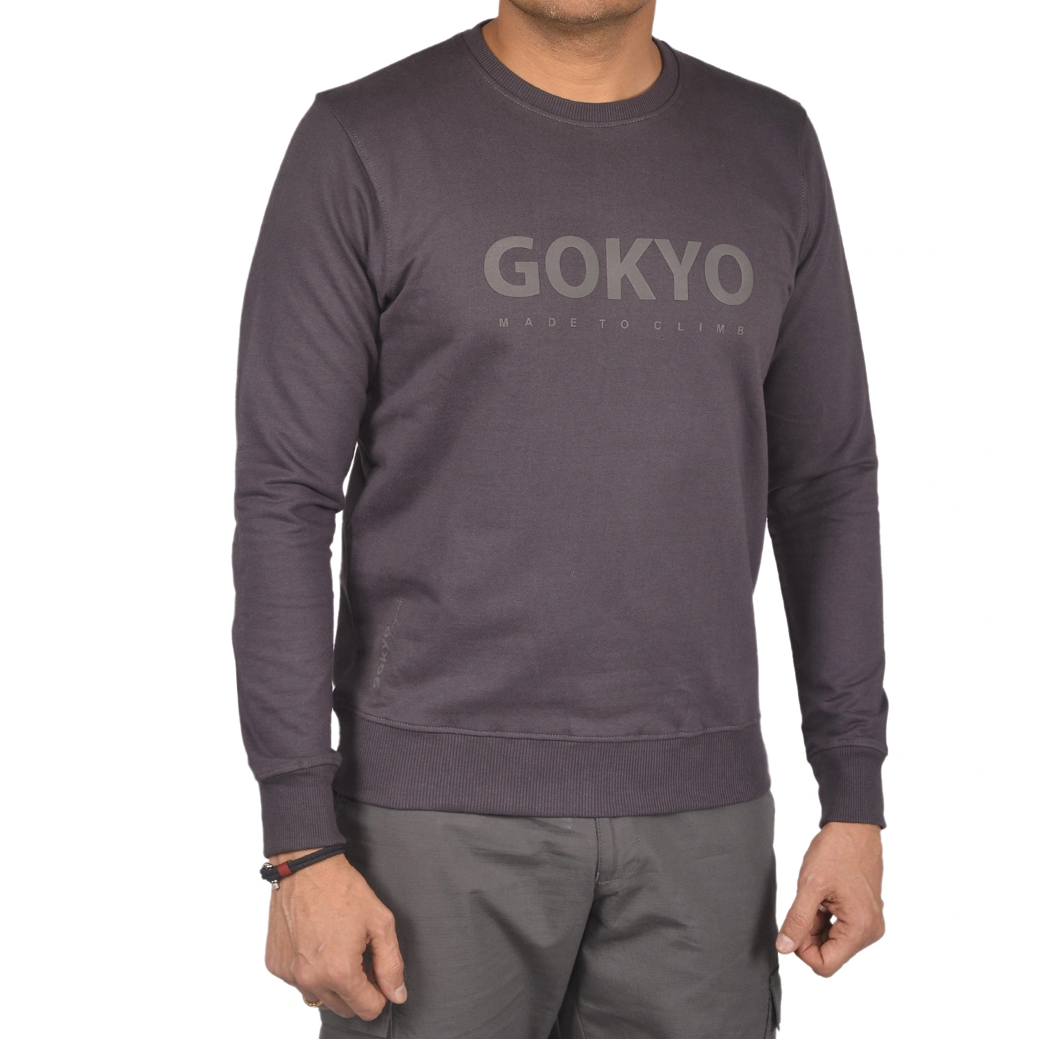 Kaza Sweatshirt -Dark Grey-L-1