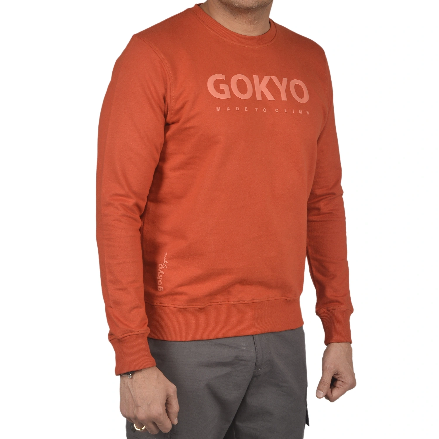 Kaza Sweatshirt -Brick red-M-1