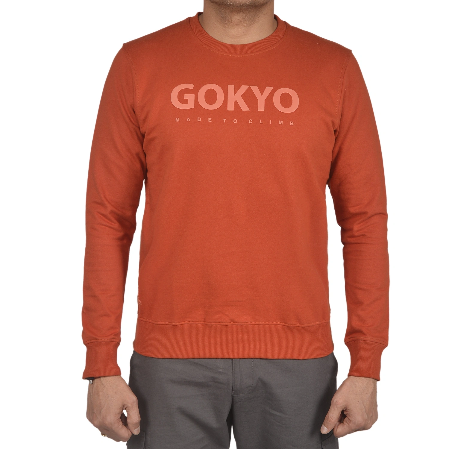 Kaza Sweatshirt -Brick red-L-1