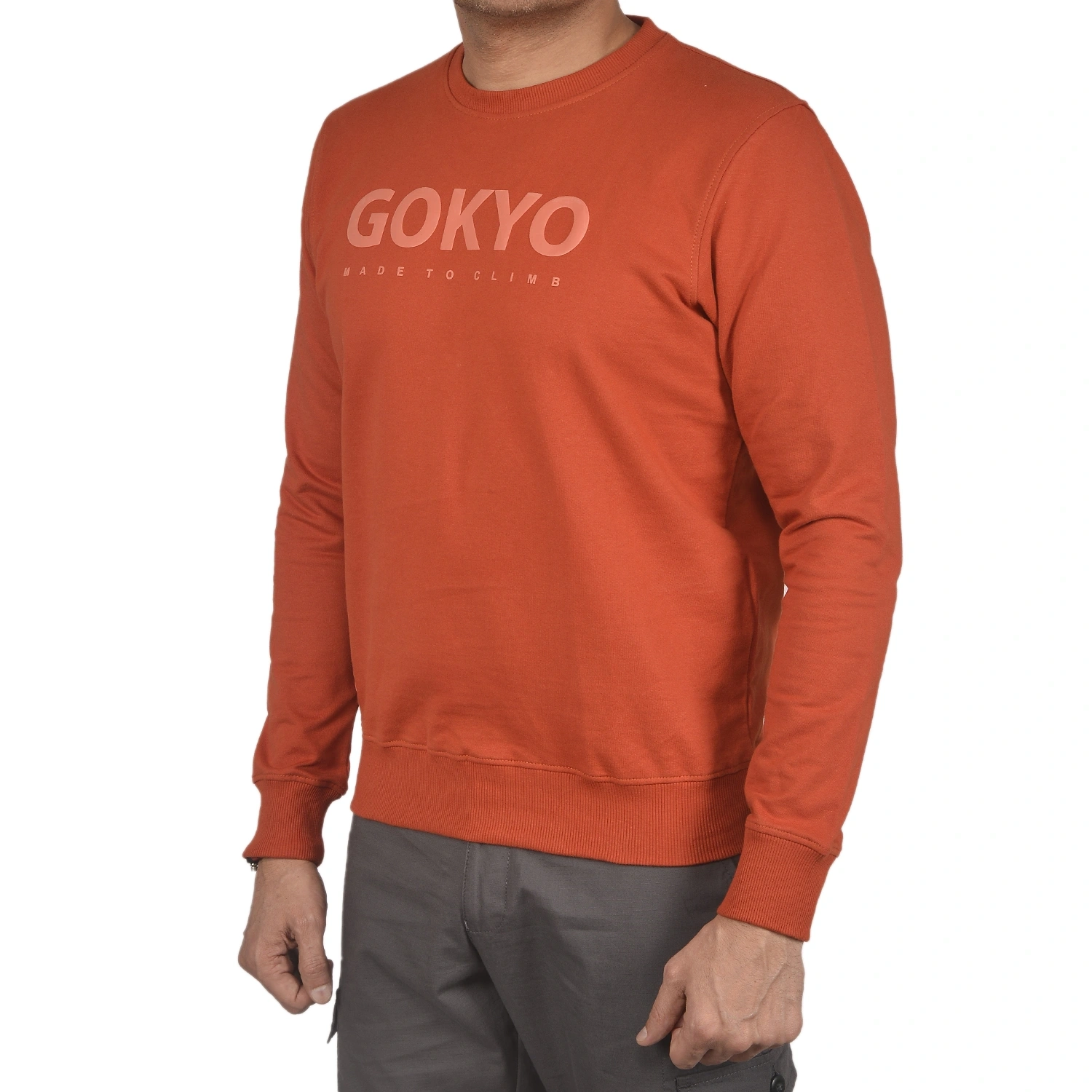 Kaza Sweatshirt -Brick red-XL-5