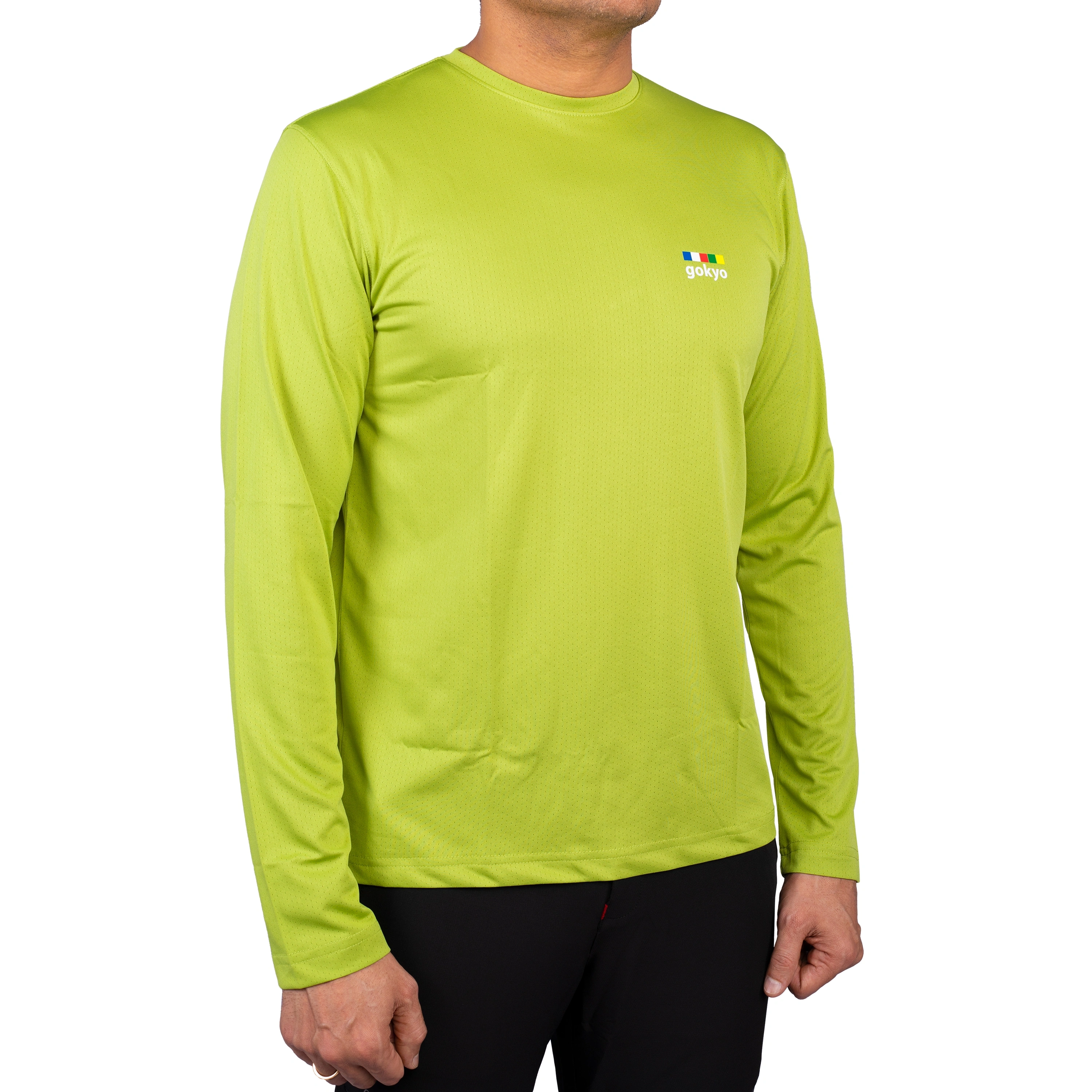 Kailimpong Outdoor &amp; Multipurpose Dry-Fit T-shirt: Lightweight and Breathable Shirt for Indoor and Outdoor Activities-S-Green-3